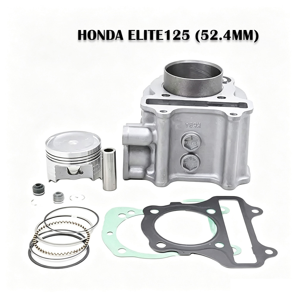 Motorcycle Engine Kit - Motorcycle Engine Parts 52.4MM Cylinder Piston