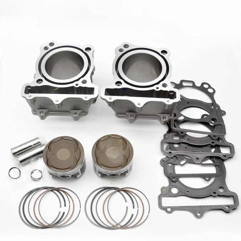 Motorcycle Cylinder - 650 DL/SV Crank Mechanism Cylinder Block