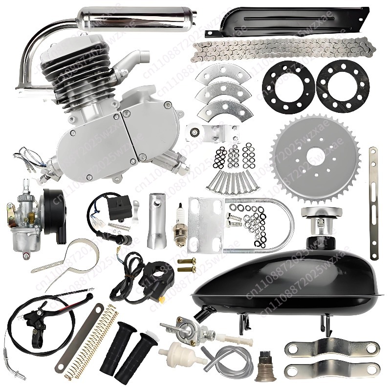 Motorcycle Engine Kit - Bicycle Modification Parts 2 Stroke 50
