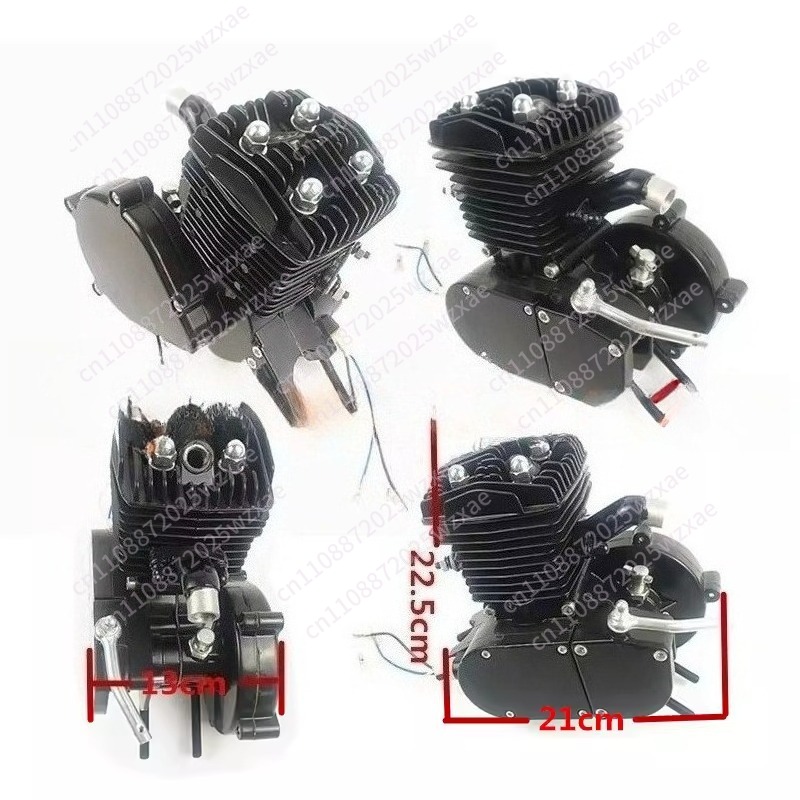 2-Stroke 80cc bicycle engine 1 - đánh giá và giá Motorcycle Engine Kit