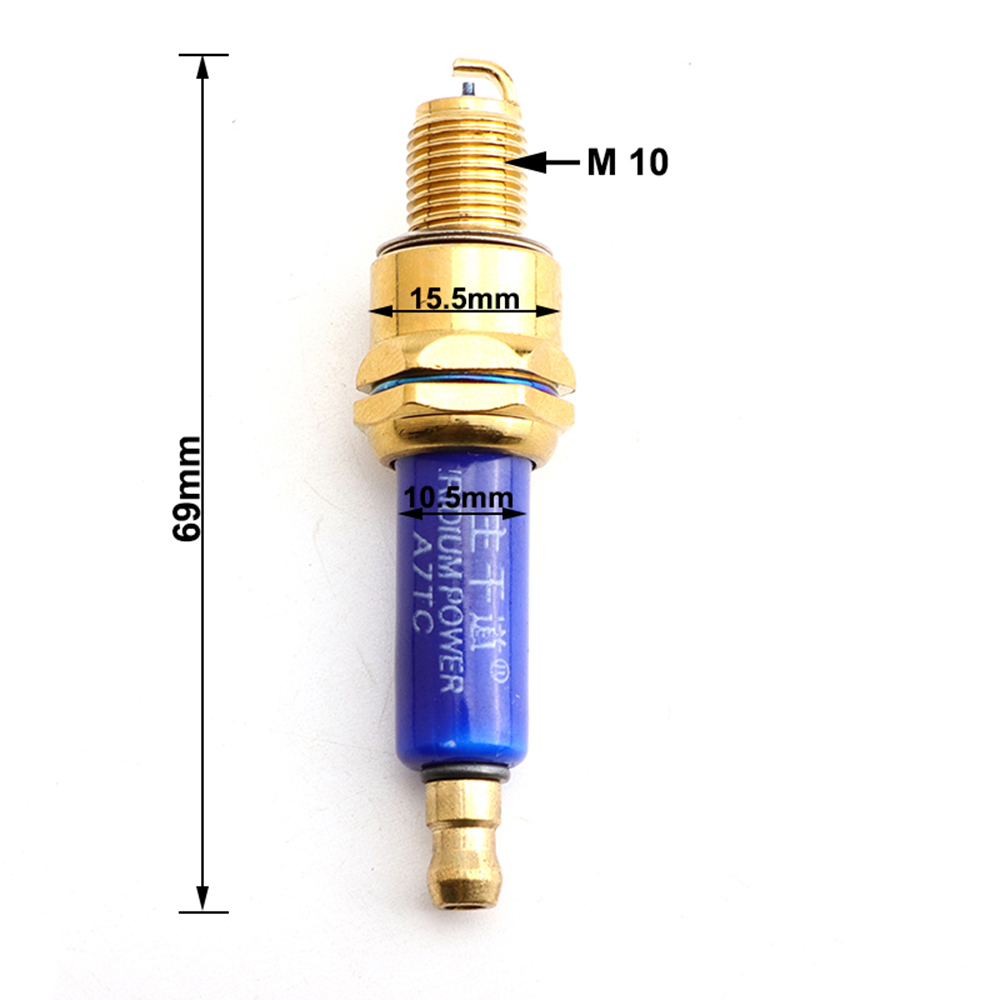 High-performance Iridium A7TC  - đánh giá và giá Motorcycle Spark Plug