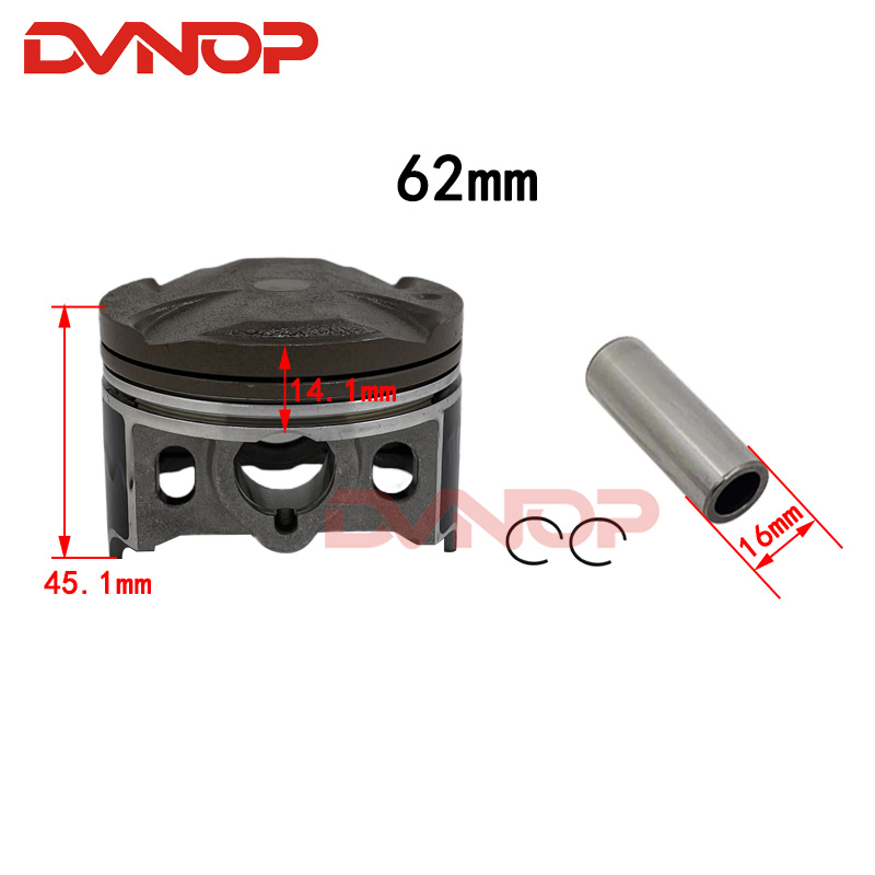 62mm 249cc Bore Motorcycle Cyl - đánh giá và giá Motorcycle Gasket