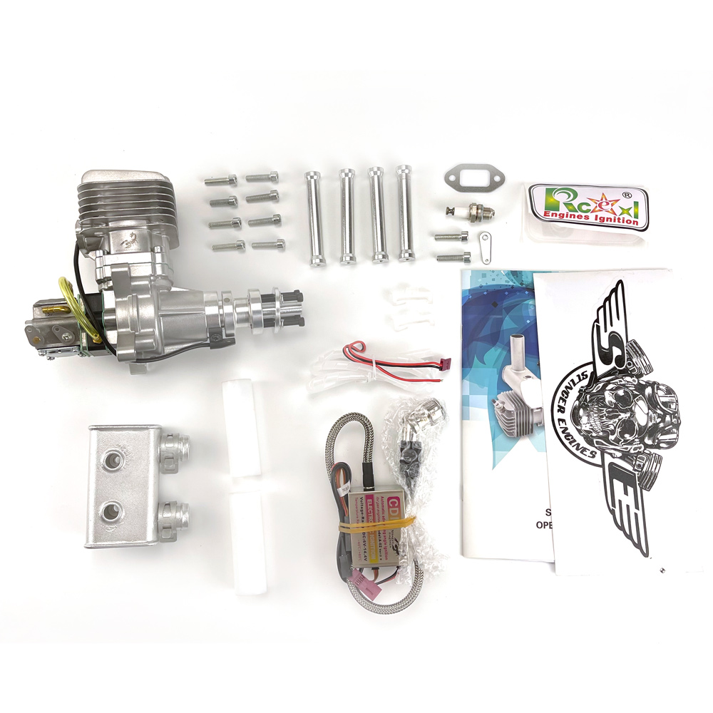 Brand RCGF Stinger 35CC RE Eng - đánh giá và giá Motorcycle Cylinder