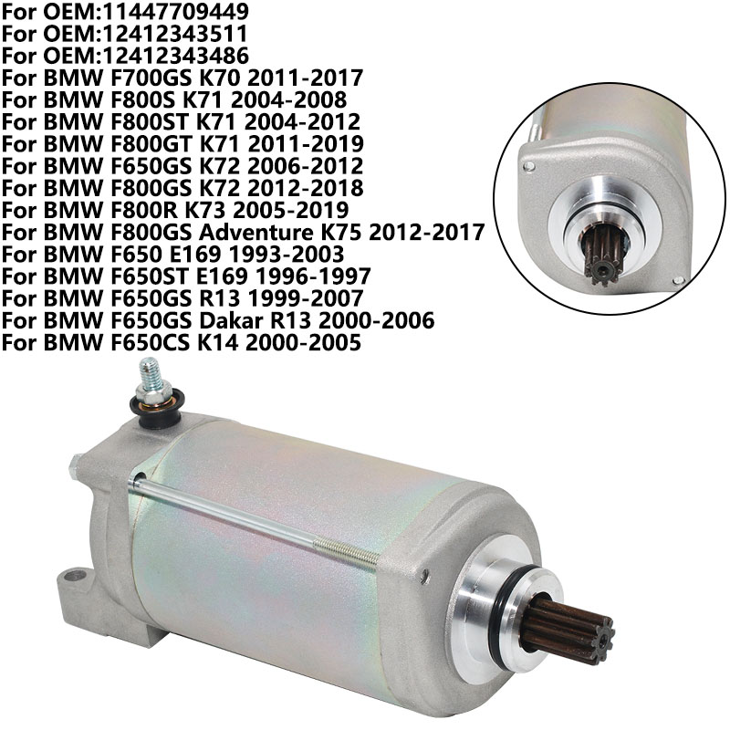Motorcycle Starter Motor For B - đánh giá và giá Motorcycle Starter Motor