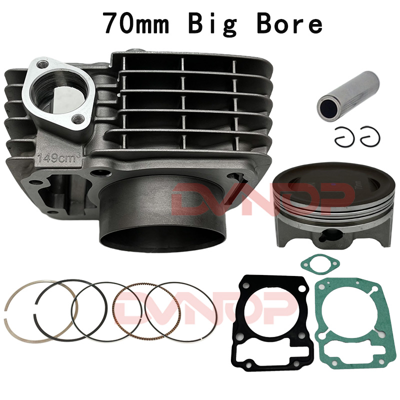 70mm big bore Motorcycle Cylin - đánh giá và giá Motorcycle Engine Kit